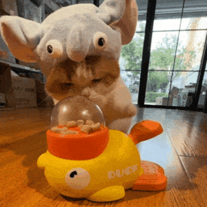 Interactive Pet Feeder Toy – Treat Dispenser Puzzle for Cats & Dogs, Fun Snack Launcher