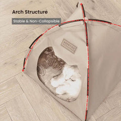 Portable Cat Tent Bed – Foldable, Breathable & All-Season Comfort - PawBayPets