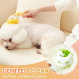 2-in-1 Pet Bath Brush - Detangling & Massage Groomer PawBayPets