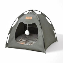 Portable Cat Tent Bed – Foldable, Breathable & All-Season Comfort - PawBayPets