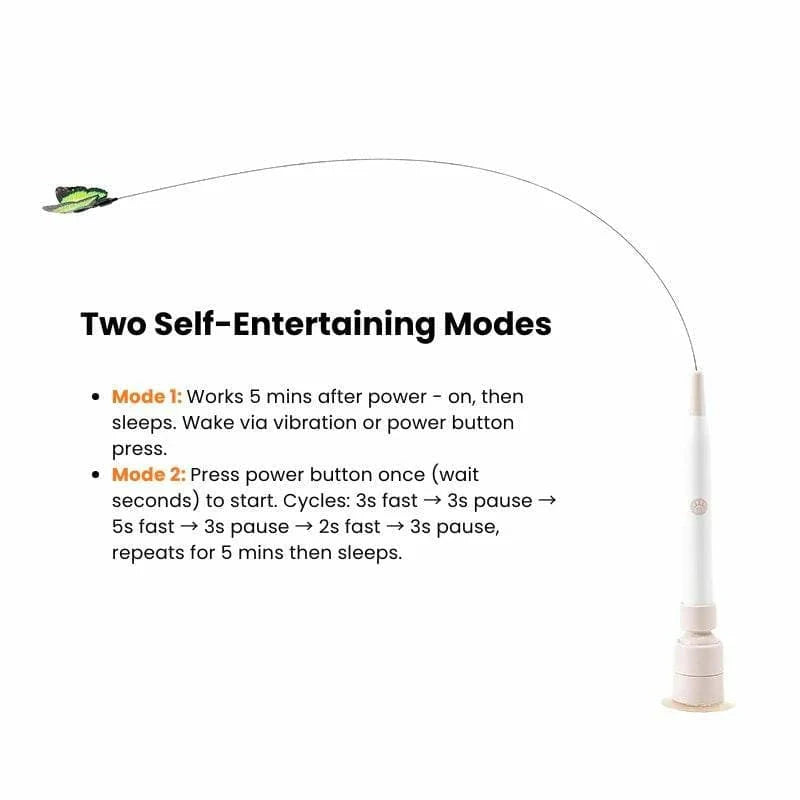 Interactive Automatic Cat Teaser Toy with Suction Base – Hands-Free Playtime for Cats PawBayPets