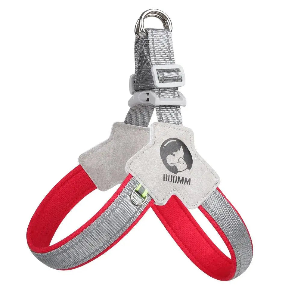 Adjustable Dog Harness for Small & Medium Dogs - Reflective Chest Strap for Outdoor Walks - PawBayPets