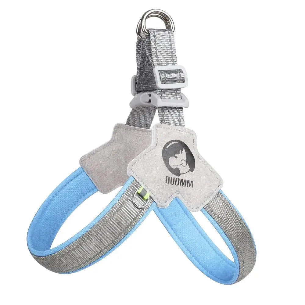 Adjustable Dog Harness for Small & Medium Dogs - Reflective Chest Strap for Outdoor Walks - PawBayPets