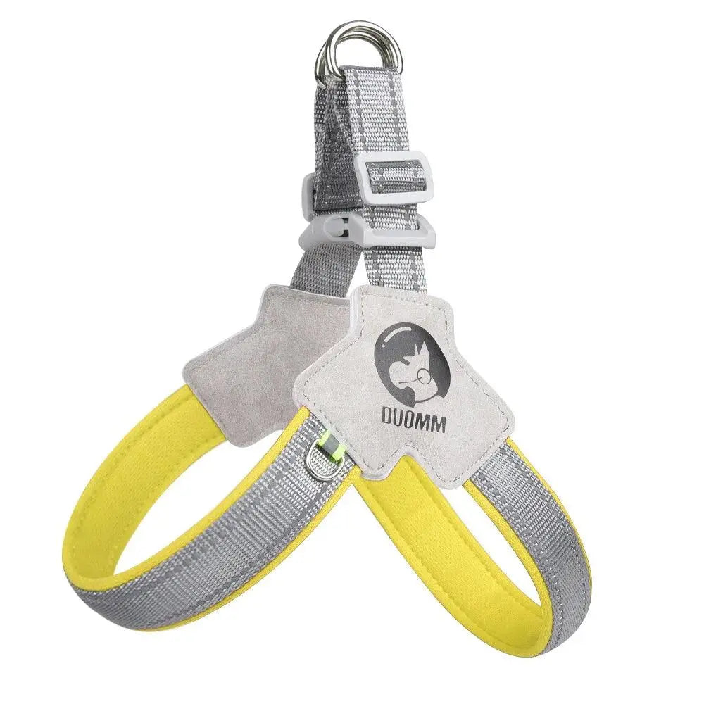 Adjustable Dog Harness for Small & Medium Dogs - Reflective Chest Strap for Outdoor Walks - PawBayPets