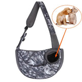 All-Season Pet Sling Carrier, Portable Breathable with Pocket - PawBayPets