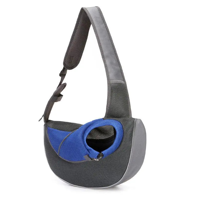 All-Season Pet Sling Carrier, Portable Breathable with Pocket - PawBayPets