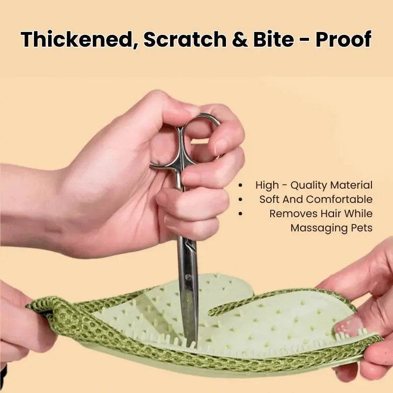 Pet Grooming Spray Glove™ – Anti-Static Cat Hair Remover, Double-Sided Brush for Pets & Furniture Cleaning - PawBayPets