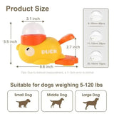 Duck-Shaped Interactive Feeder: Slow Eating Puzzle Toy for Cats & Dogs PawBayPets