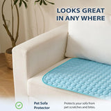 Extra-Large Cooling Mat for Pets & Kids - Spacious & Portable Tech Fiber Pad PawBayPets