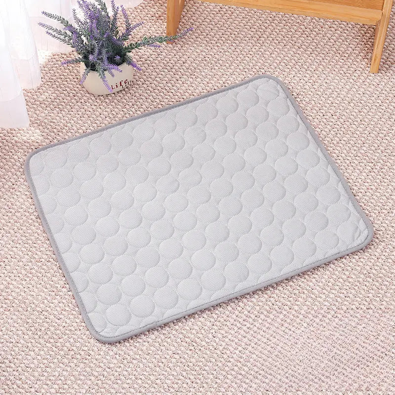Extra-Large Cooling Mat for Pets & Kids - Spacious & Portable Tech Fiber Pad PawBayPets