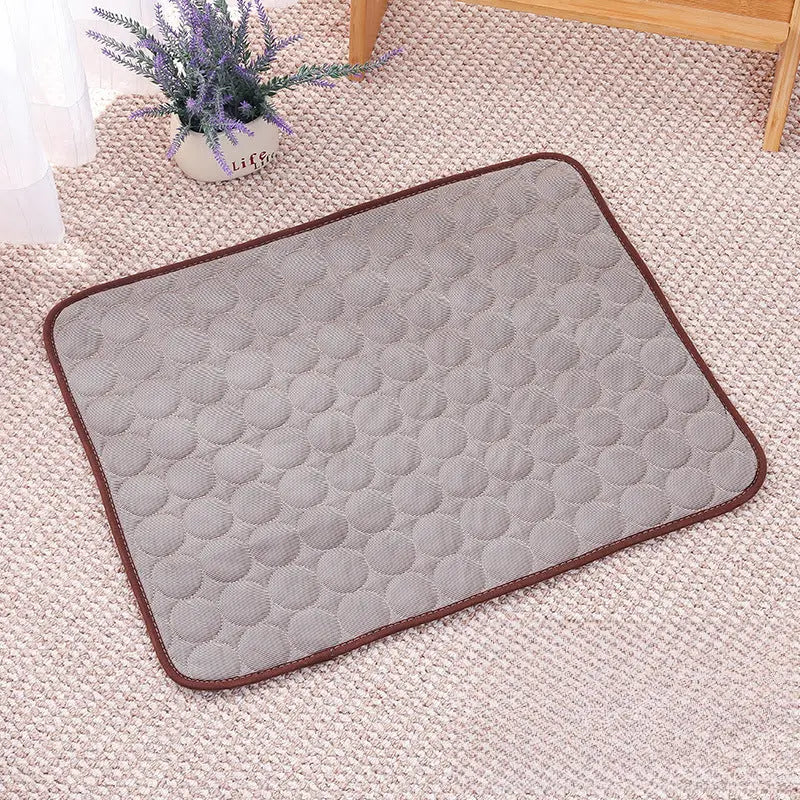 Extra-Large Cooling Mat for Pets & Kids - Spacious & Portable Tech Fiber Pad PawBayPets