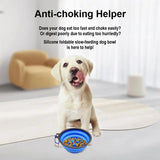 Silicone Foldable Slow-feeding Dog Bowl - PawBayPets