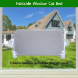 Heavy Duty Cat Window Perch - Foldable 45lb Capacity with 6 Suction Cups PawBayPets