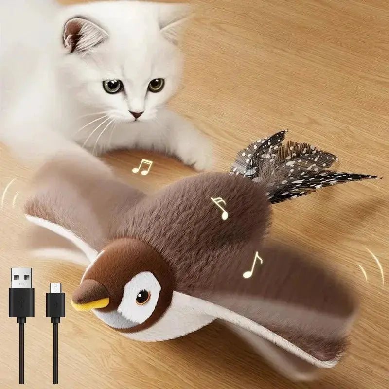 Interactive Wobbling Bird™ - Cat Toy - PawBayPets