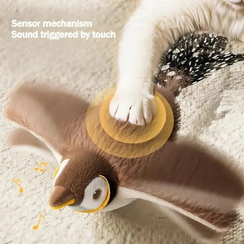 Interactive Wobbling Bird™ - Cat Toy - PawBayPets