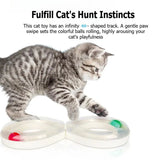 Infinite Cat Turntable - Cat Track Ball Toy - PawBayPets