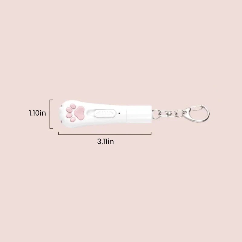 Interactive Cat Toy Light –Rechargeable Laser Pointer with 3 Modes & 5 Patterns PawBayPets