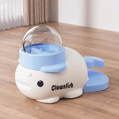Interactive Pet Feeder Toy – Treat Dispenser Puzzle for Cats & Dogs, Fun Snack Launcher - PawBayPets