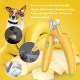 LED Pet Nail Clipper with Blood Line Detection & Banana Grip PawBayPets