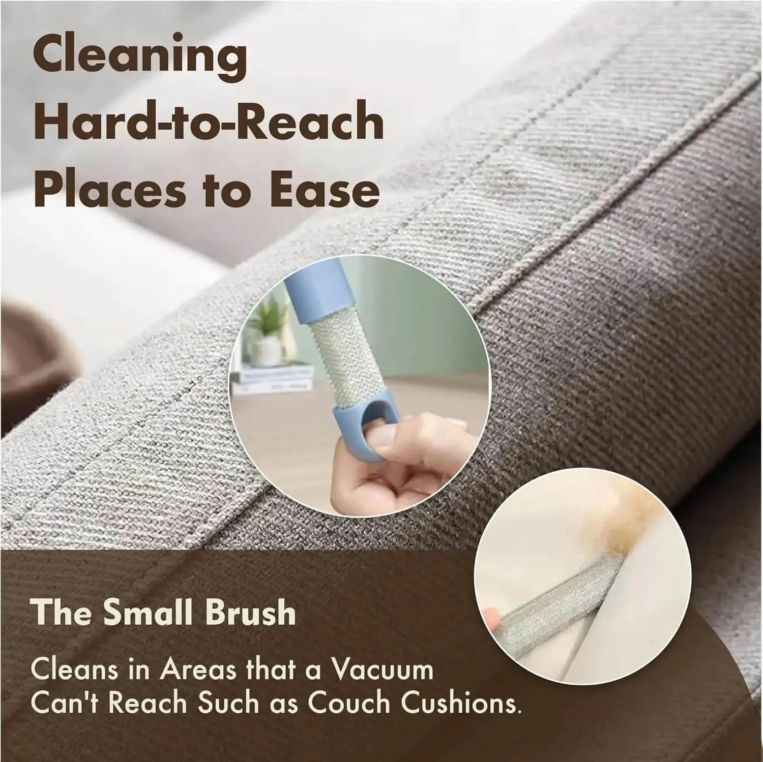 Multi-Function Pet Hair Remover Brush - Washable & Space-Saving Design - PawBayPets