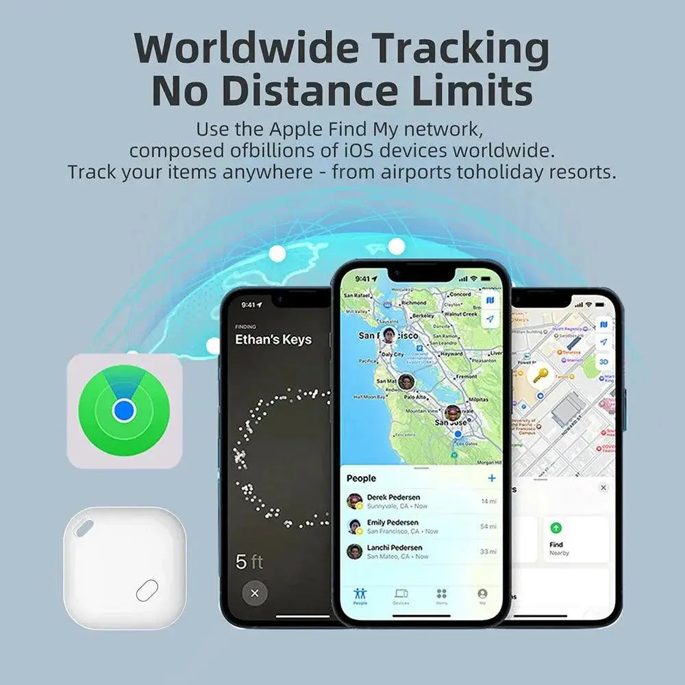 Pet GPS Tracker for Apple Find My - Anti-Loss Collar Attachment for Dogs & Cats - PawBayPets