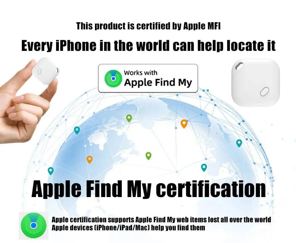 Pet GPS Tracker for Apple Find My - Anti-Loss Collar Attachment for Dogs & Cats - PawBayPets