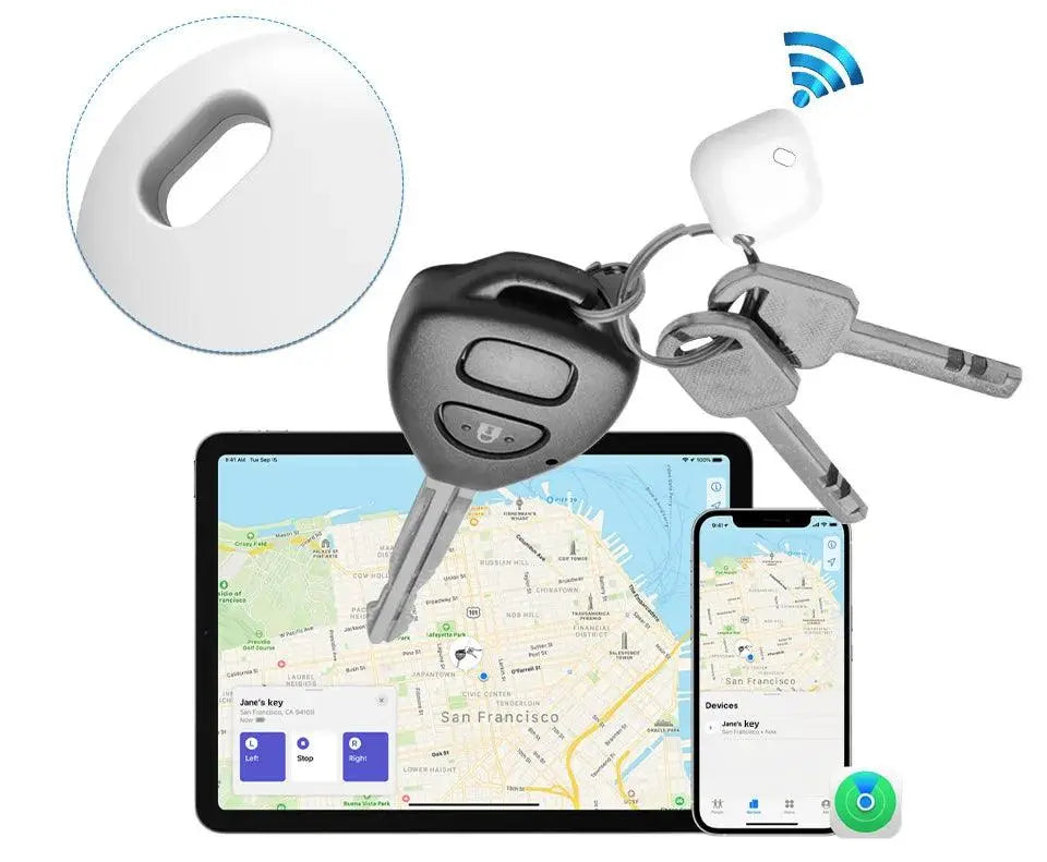 Pet GPS Tracker for Apple Find My - Anti-Loss Collar Attachment for Dogs & Cats - PawBayPets