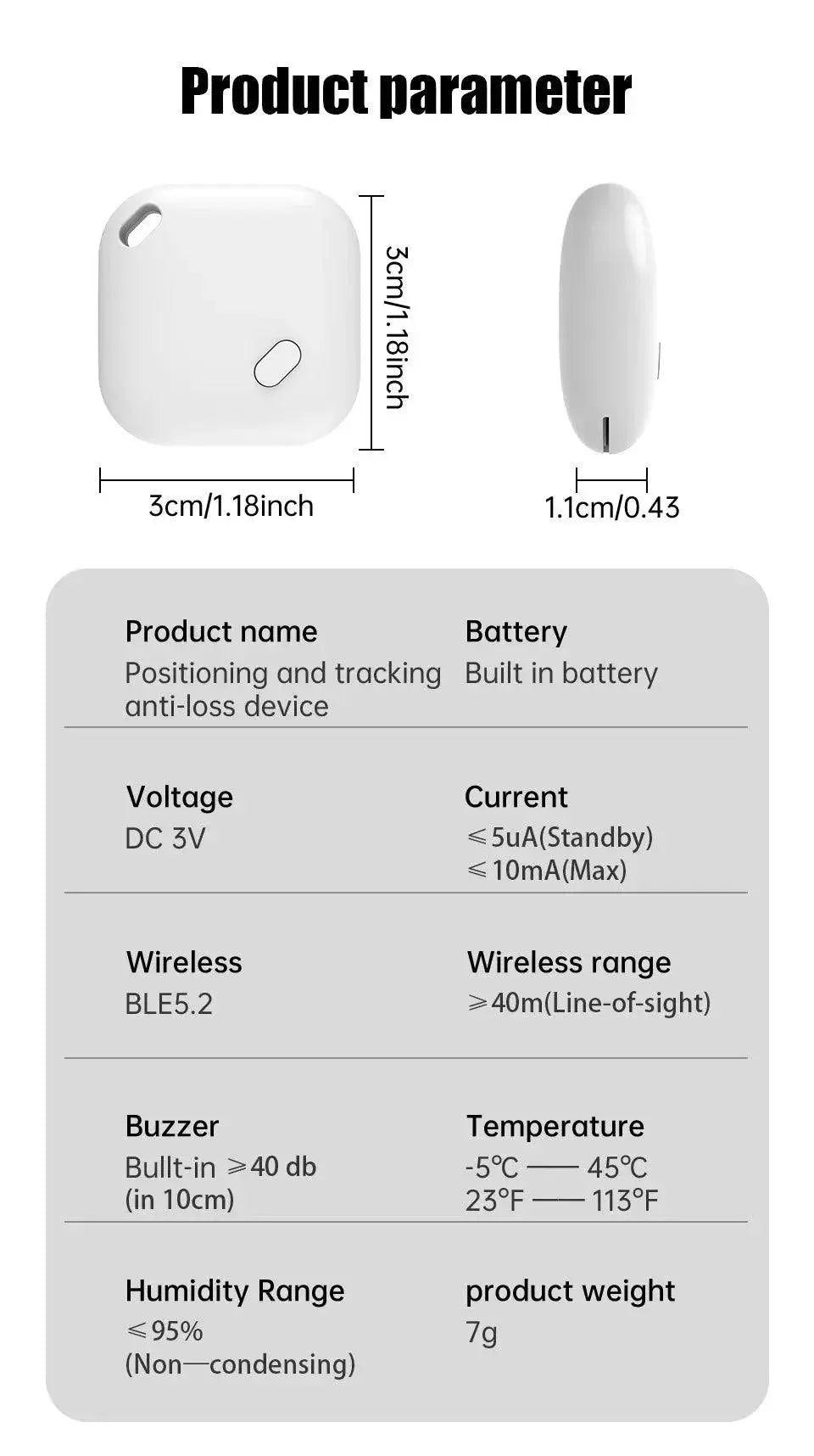 Pet GPS Tracker for Apple Find My - Anti-Loss Collar Attachment for Dogs & Cats - PawBayPets