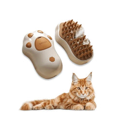 3-in-1 Pet Spray Massage Comb – Anti-Static Grooming Brush for Cats & Dogs, De-Shedding and Cleaning Tool - PawBayPets