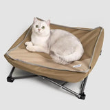 Portable Elevated Pet Cot – Foldable Waterproof Camping Bed PawBayPets