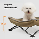 Portable Elevated Pet Cot – Foldable Waterproof Camping Bed PawBayPets
