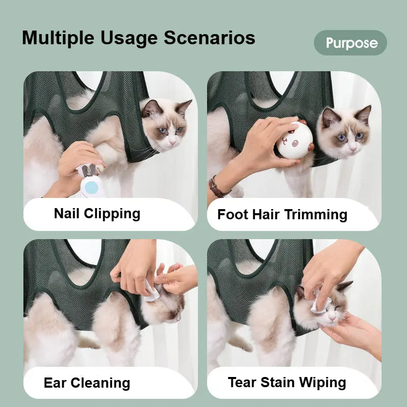 Professional Pet Grooming Hammock Kit - Dual-Layer & Multi-Size PawBayPets
