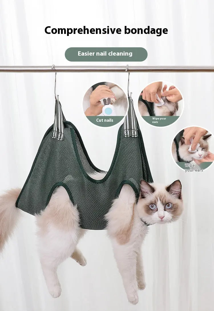 Professional Pet Grooming Hammock Kit - Dual-Layer & Multi-Size PawBayPets
