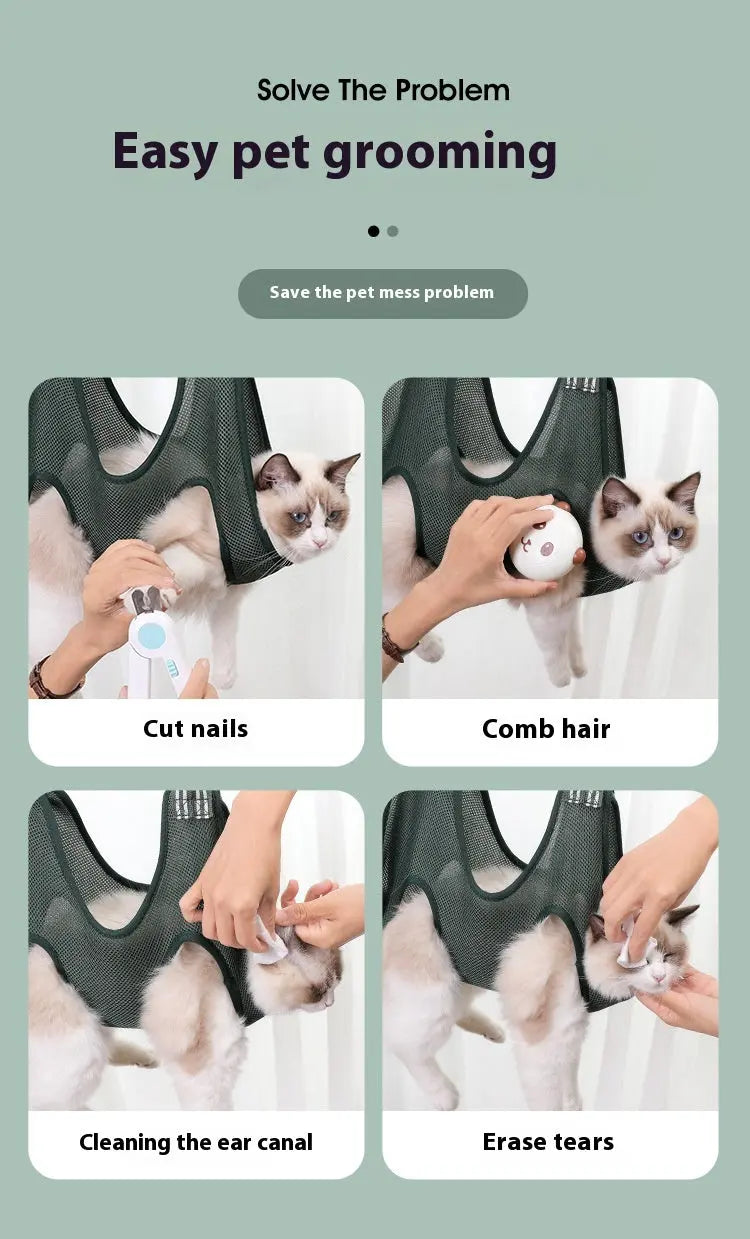 Professional Pet Grooming Hammock Kit - Dual-Layer & Multi-Size PawBayPets