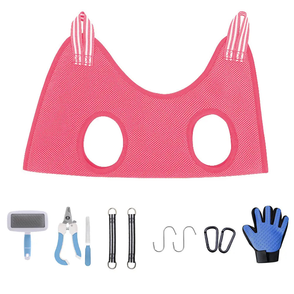 Professional Pet Grooming Hammock Kit - Dual-Layer & Multi-Size PawBayPets