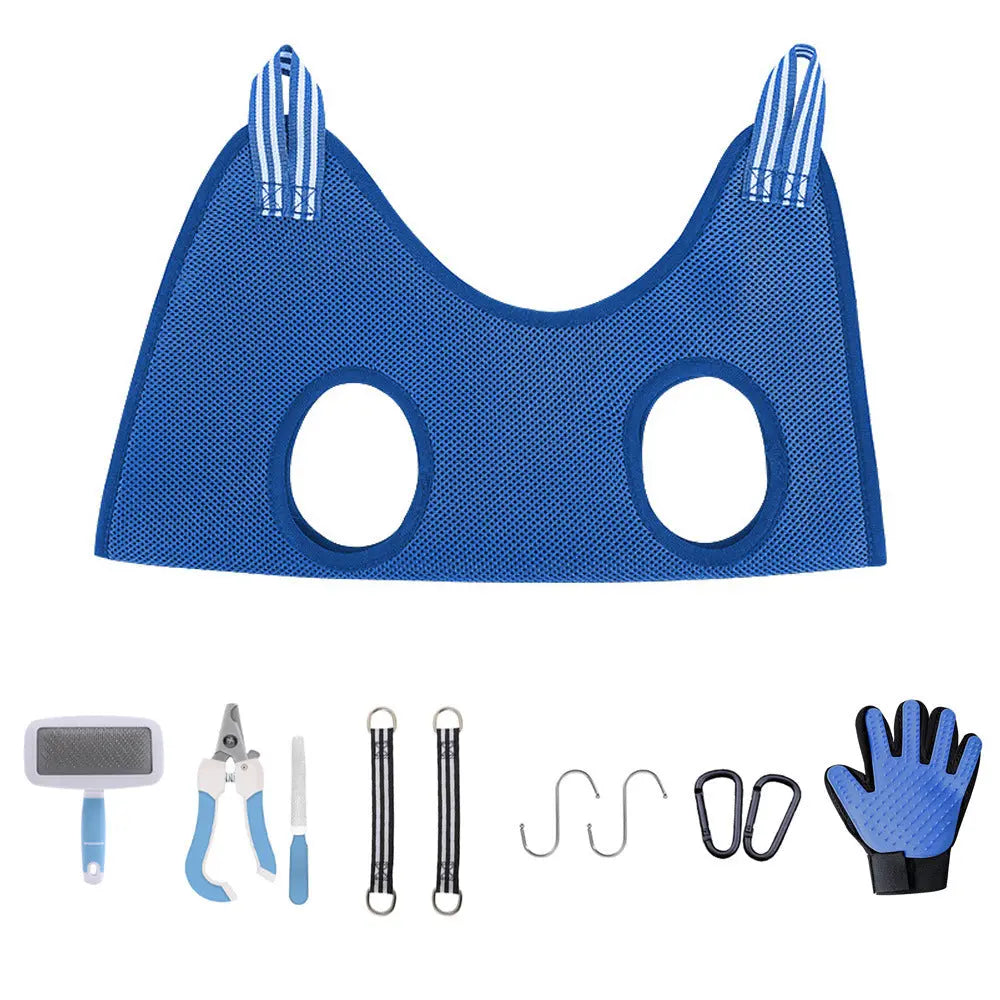 Professional Pet Grooming Hammock Kit - Dual-Layer & Multi-Size PawBayPets