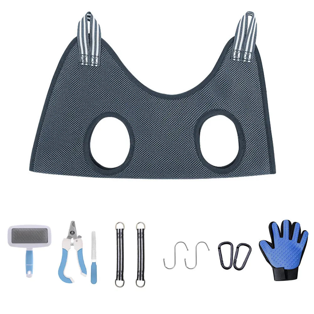 Professional Pet Grooming Hammock Kit - Dual-Layer & Multi-Size PawBayPets