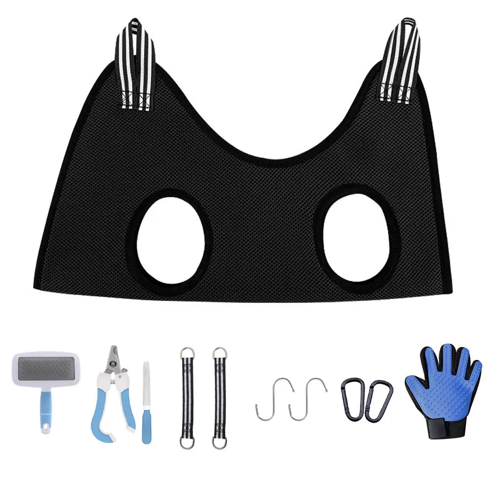 Professional Pet Grooming Hammock Kit - Dual-Layer & Multi-Size PawBayPets
