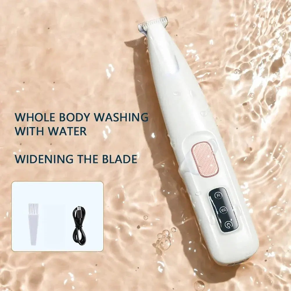 Rechargeable Cordless Pet Paw Trimmer - LED Light & Quiet Grooming Tool PawBayPets