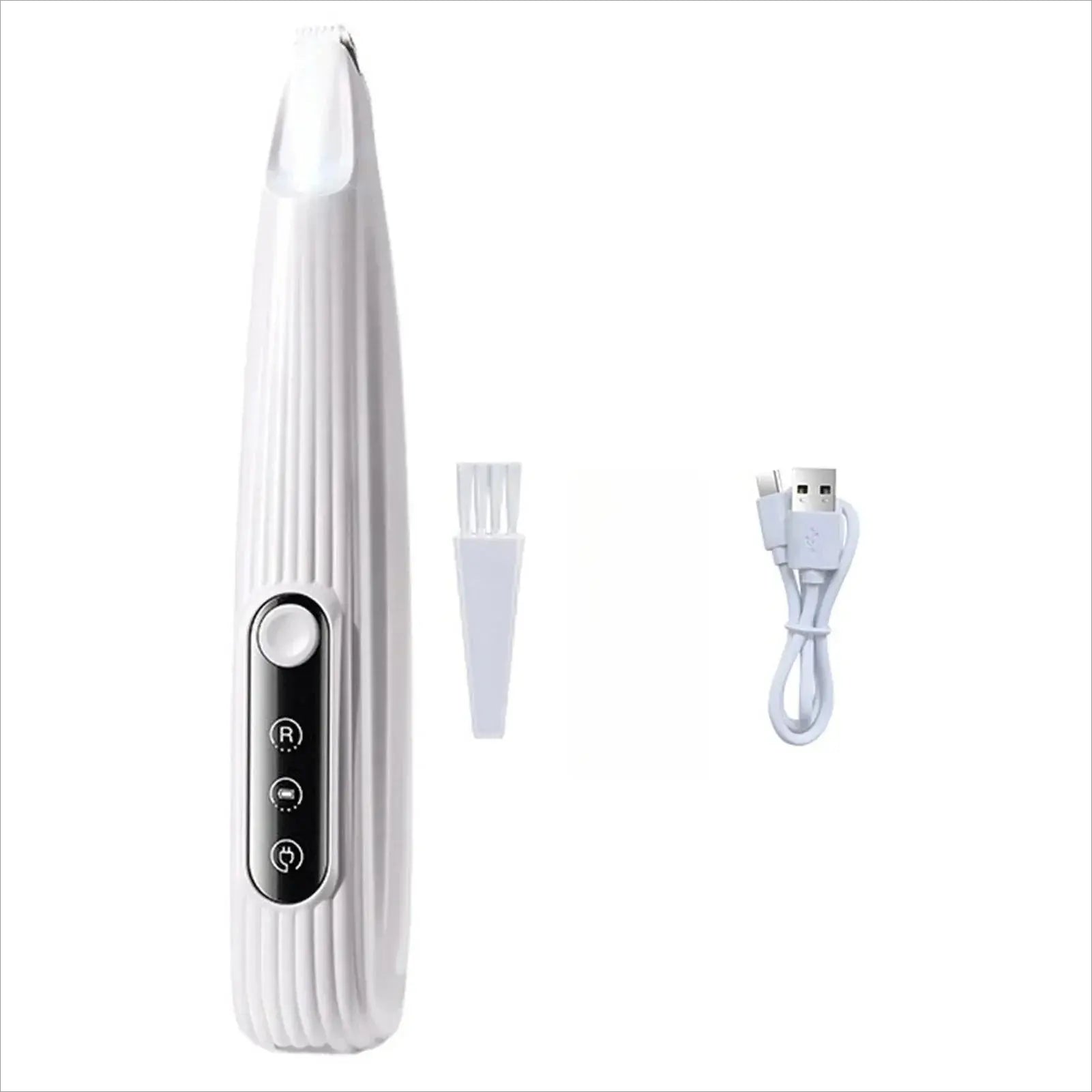 Rechargeable Cordless Pet Paw Trimmer - LED Light & Quiet Grooming Tool PawBayPets