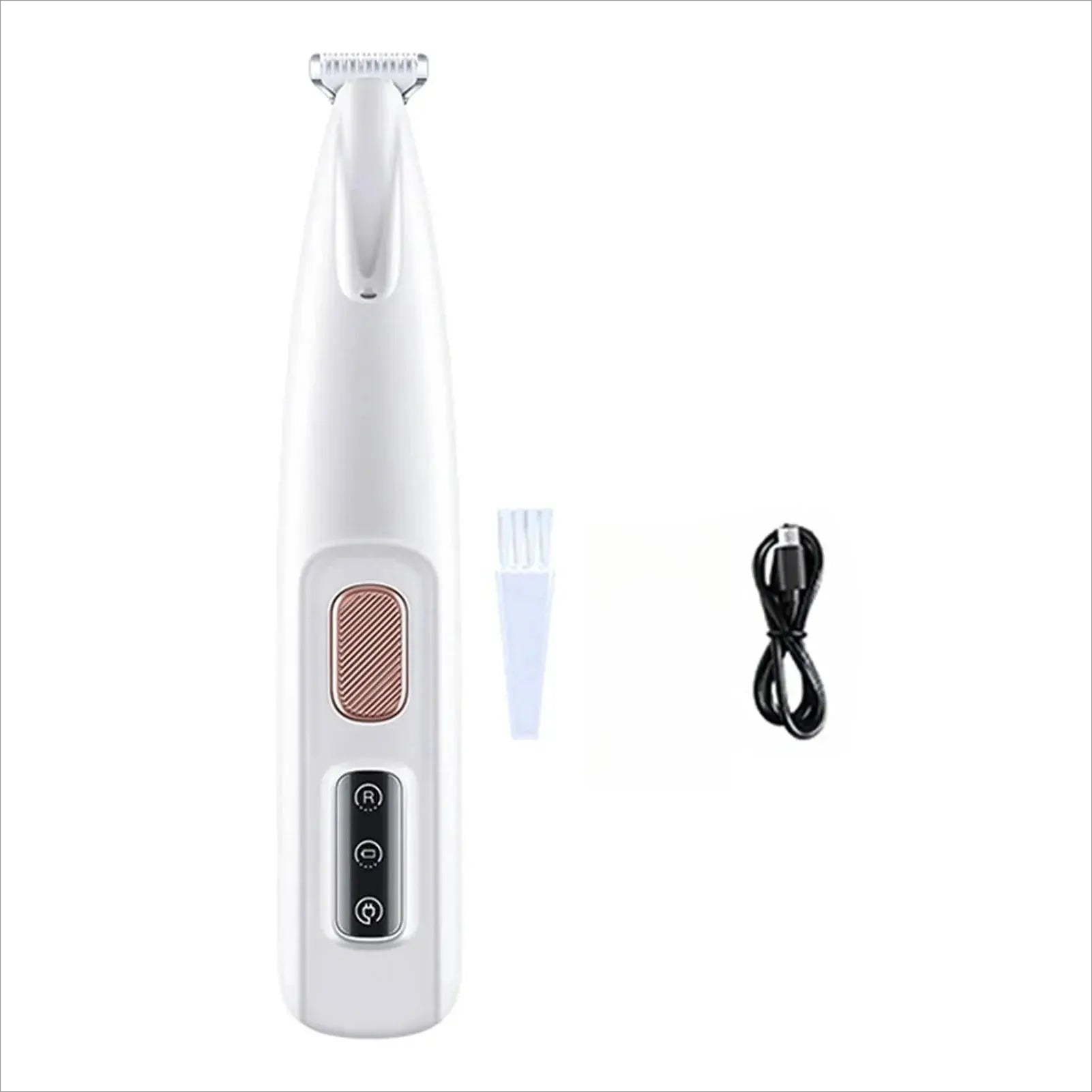 Rechargeable Cordless Pet Paw Trimmer - LED Light & Quiet Grooming Tool PawBayPets