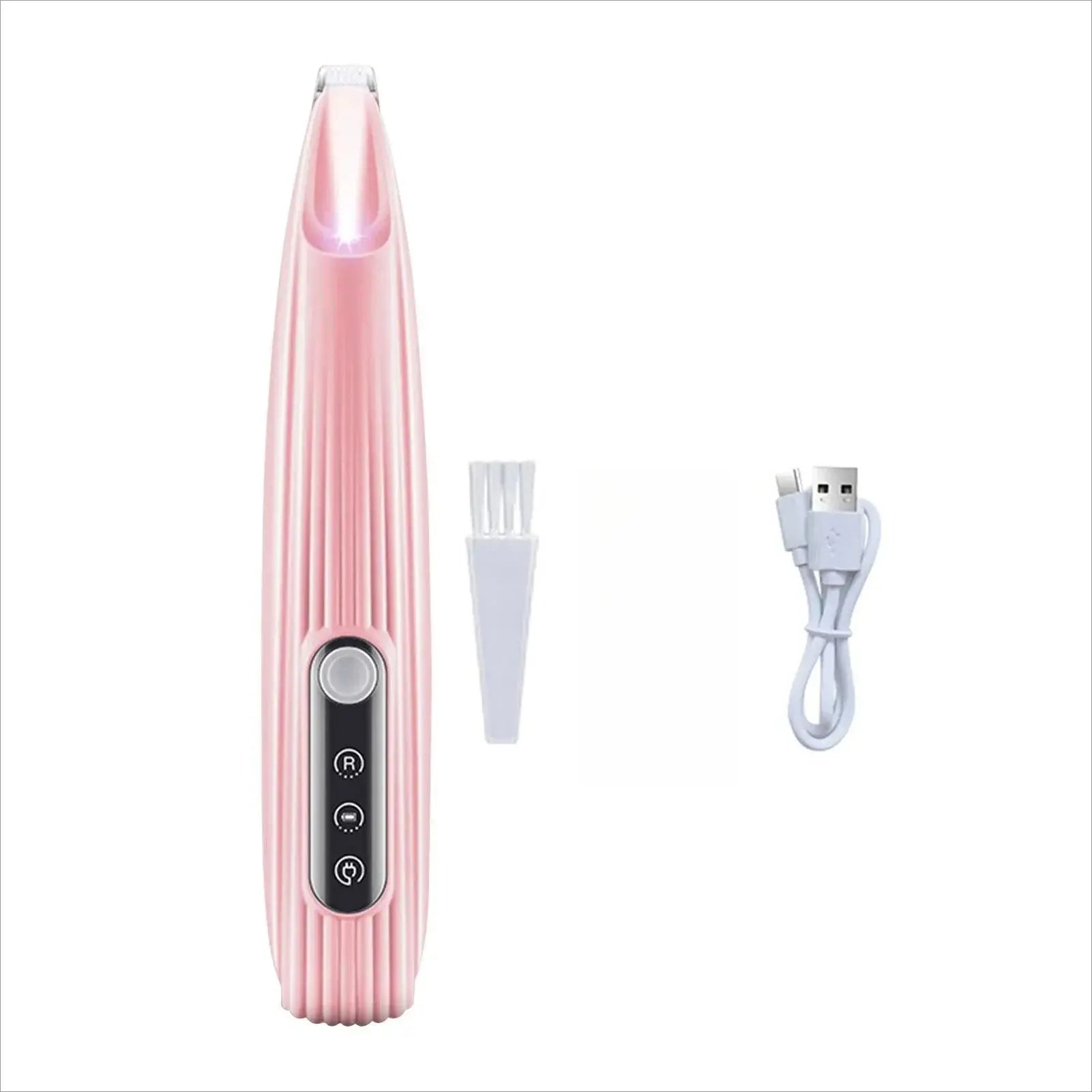 Rechargeable Cordless Pet Paw Trimmer - LED Light & Quiet Grooming Tool PawBayPets