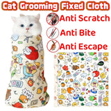 Self-Adherent Cat Restraint Wrap - Anti-Bite & Scratch Control PawBayPets