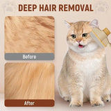 🔥Groom Your Pet with Ease - Self-cleaning Flea Comb Pet Grooming Brush - PawBayPets