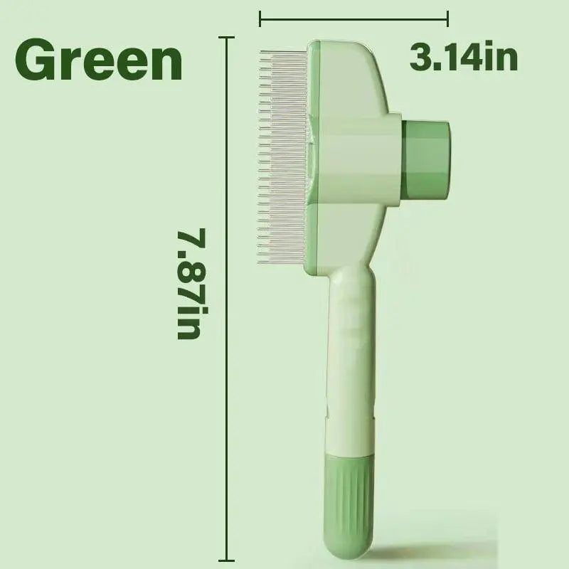 🔥Groom Your Pet with Ease - Self-cleaning Flea Comb Pet Grooming Brush - PawBayPets