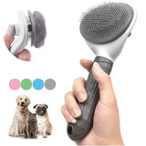 Pet Hair Remover & Grooming Tools: Self-Cleaning Dog Brush, Cat Comb for Dogs and Cats Accessories - PawBayPets