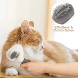 Pet Hair Remover & Grooming Tools: Self-Cleaning Dog Brush, Cat Comb for Dogs and Cats Accessories - PawBayPets