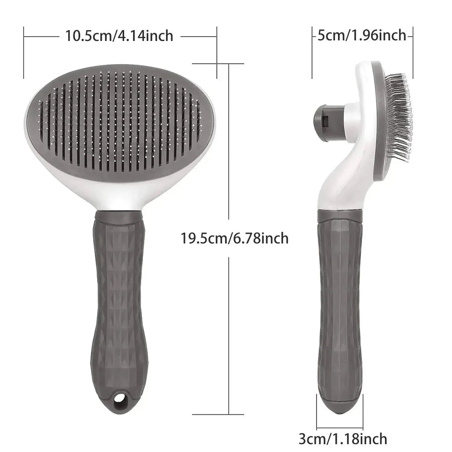 Pet Hair Remover & Grooming Tools: Self-Cleaning Dog Brush, Cat Comb for Dogs and Cats Accessories - PawBayPets