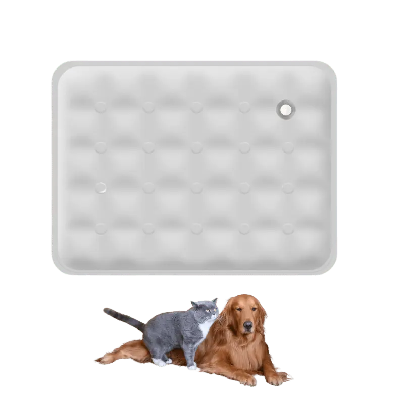 Self-Cooling Gel Mat for Pets - Auto Temperature Control, Portable & Reversible PawBayPets