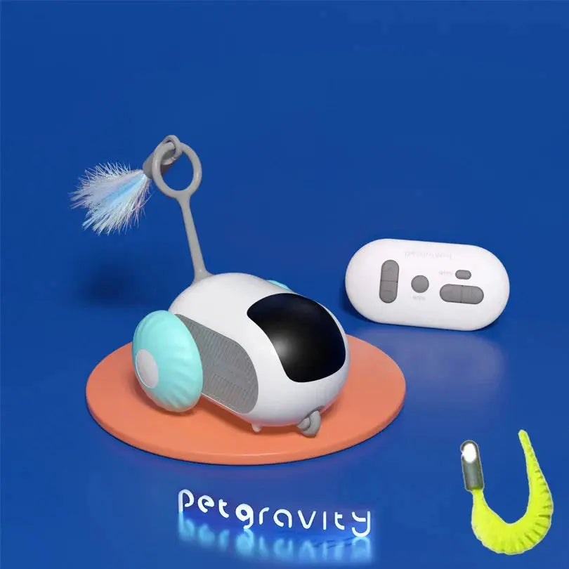Smart Auto-Avoid Pet Car Toy - Interactive Cat & Dog USB Charging PawBayPets